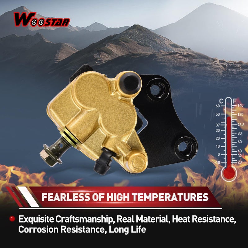 WOOSTAR Hydraulic Disc Right Front Brake Caliper Replacement for 90cc 110cc 125cc Taotao Peace SSR SDG Lifan Dirt Pit Bike - Image 5